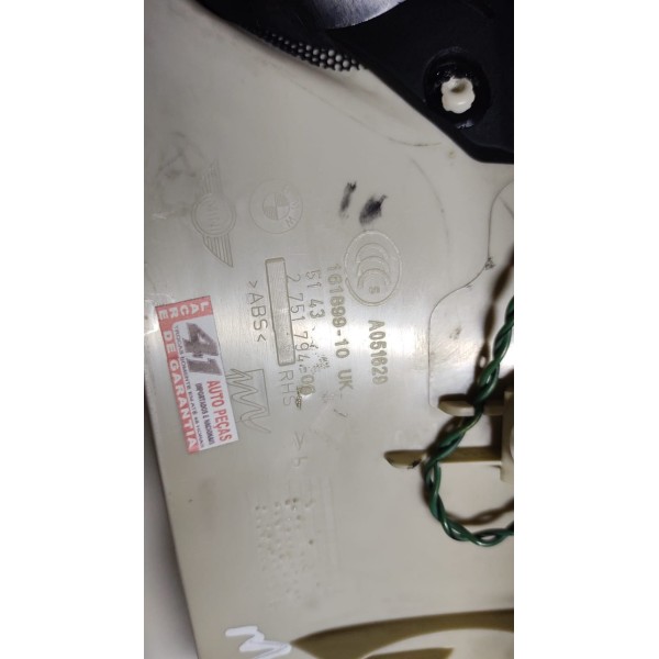 Acabamento Coluna Parabrisa Mini Cooper S 08 A 13