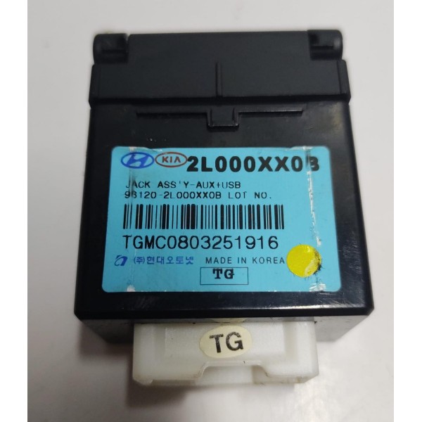Tomada Usb Auxiliar Hyundai Azera 08 A 11
