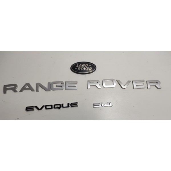 Emblema Letreiro Tampa Traseira Land Rover Evoque 12 A 15