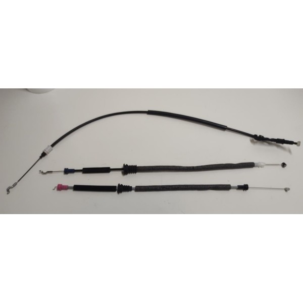 Kit Cabos Abertura Fechadura Porta Traseira Esq Jeep Compass