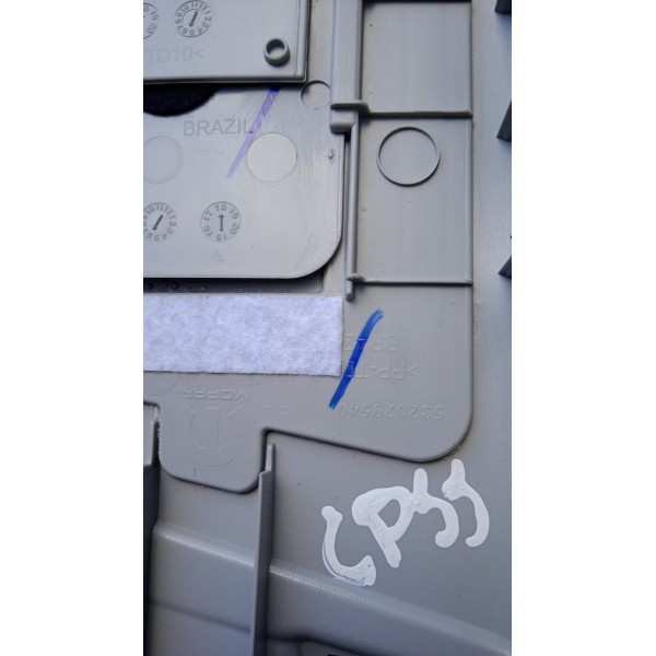 Par Acabamento Coluna Cinto De Segurança Jeep Compass