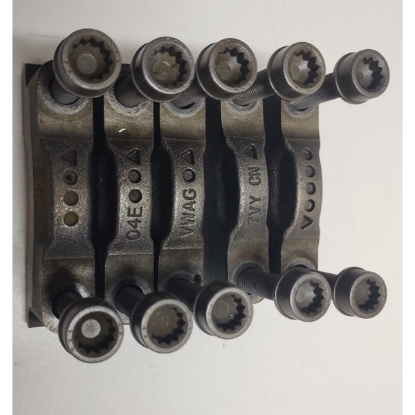 Jogo Mancal Virabrequim Vw Polo Virtus 1.6 16v 2017 A 2020