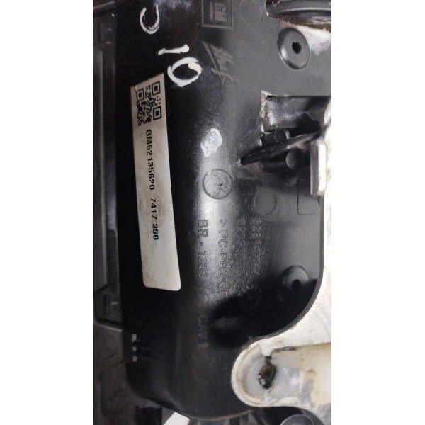 Maçaneta Externa Tampa Traseira Gm S10 Com Furo P Camera