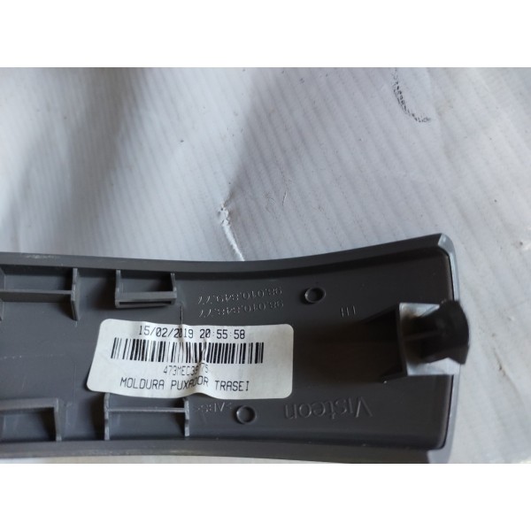 Moldura Puxador De Porta Traseiro Peugeot 208