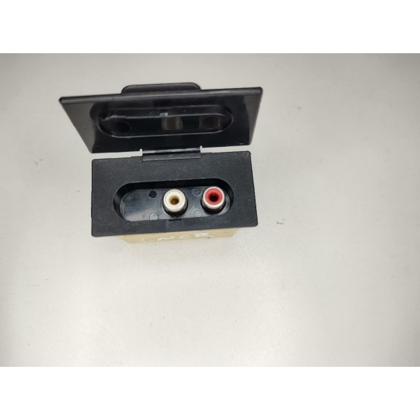 Entrada Saida AUX Auxiliar Som mitsubishi Lancer 2009 A 2017