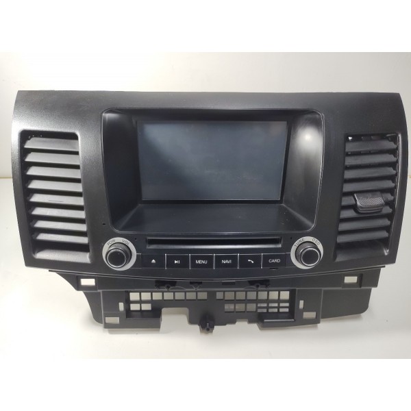 Radio Multimídia Com Moldura 0sw860ar Mitsubishi Lancer