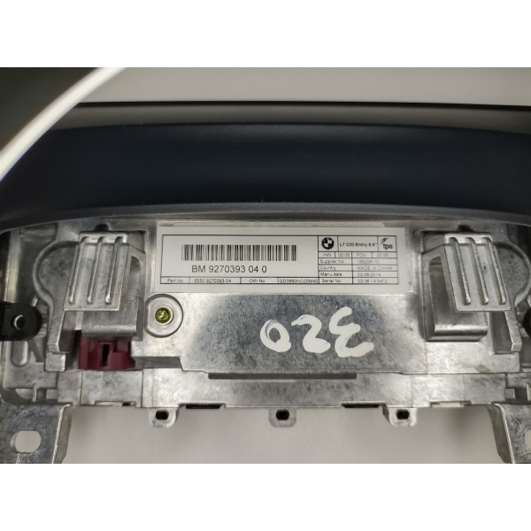 Tela Central Multimídia Bmw 320i / 328i  Bm9270393040