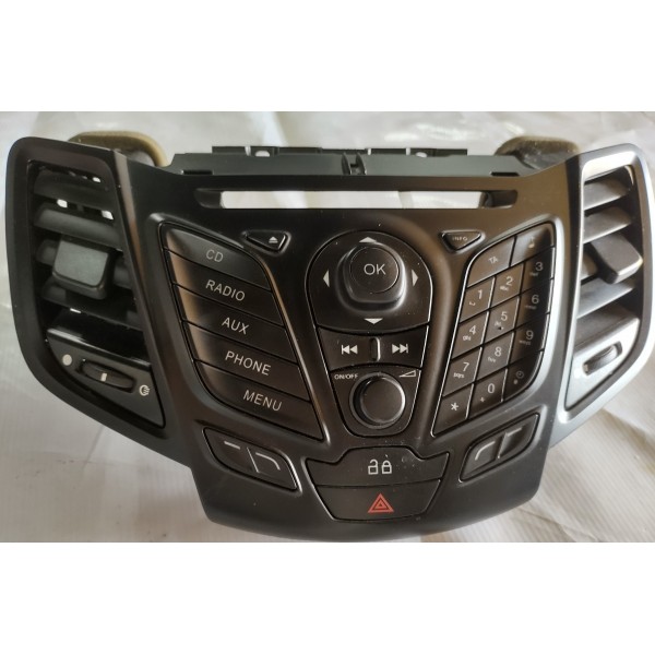 Comando De Radio New Fiesta Titanium D3bt18k811db
