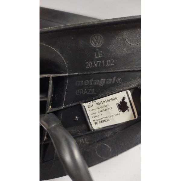 Retrovisor Elétrico Com Pisca Vw Gol Voyage G6 G7
