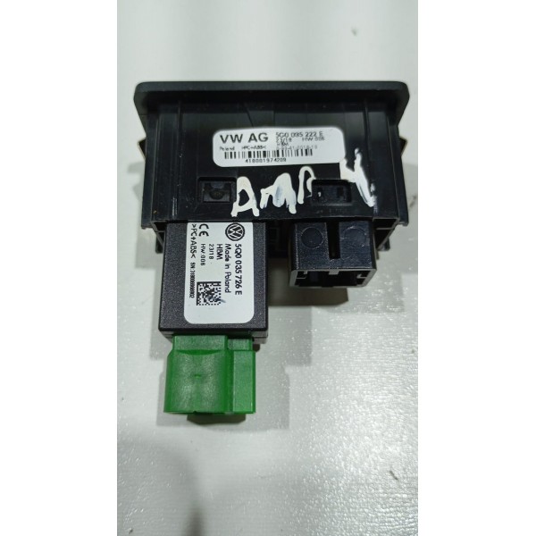 Entrada Auxiliar Usb Vw Amarok 18 A 22