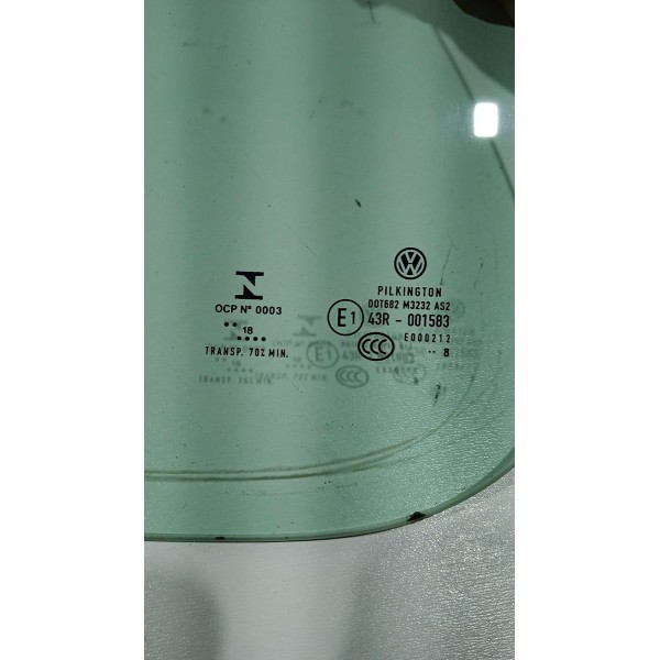 Vidro Fixo Porta Traseira Esquerda Vw Fox 10 A 21