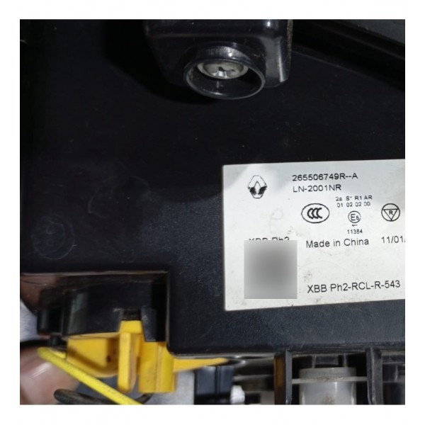 Lanterna Traseira L.d Renault Kwid 21 A 24 Original