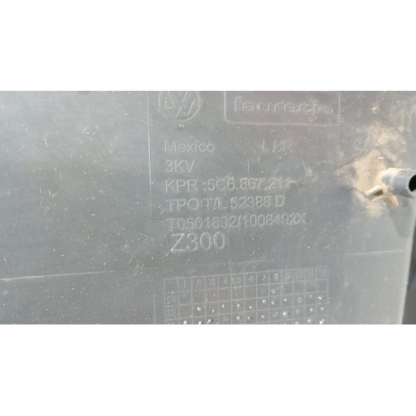 Forro De Porta T.e Caramelo Vw Jetta 12 A 15