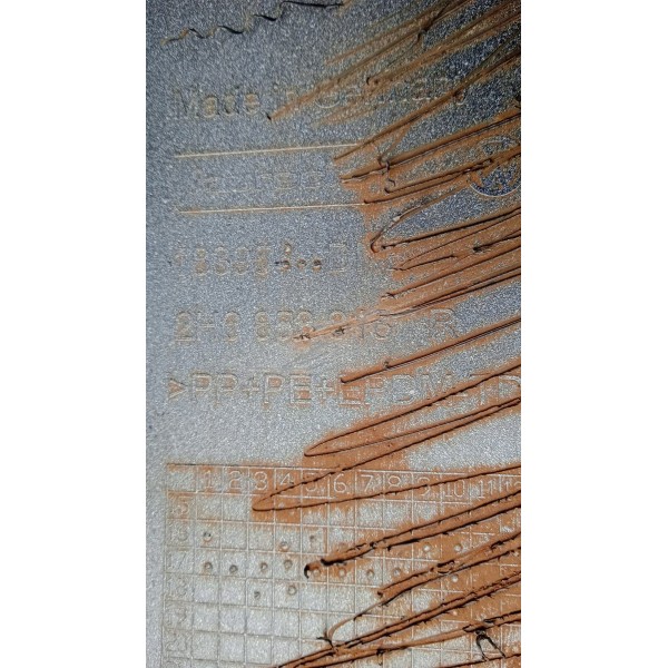 Moldura Alargador Paralama Traseiro Vw Amarok V6 3.0 18 A 22