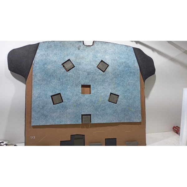 Tampão Carpe Estepe Porta Malas Nissan Kicks 16 A 25