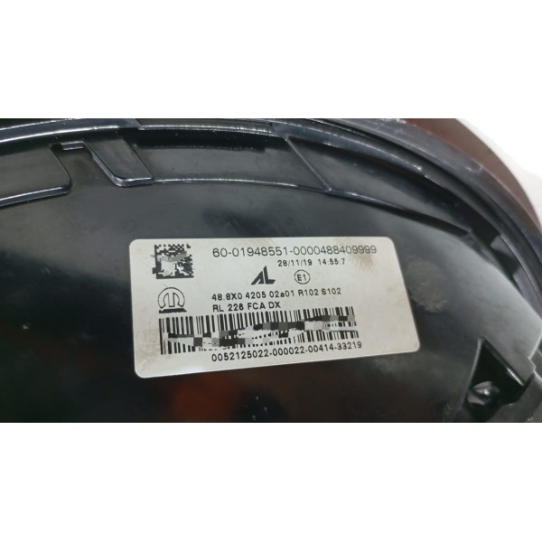 Lanterna Traseira L.d Fiat Toro 16 A 23