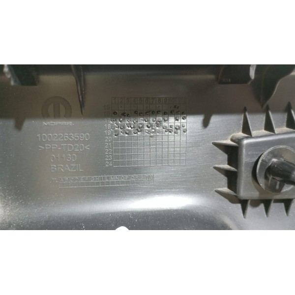 Moldura Acabamento Banco Traseiro Fiat Toro 16 A 23