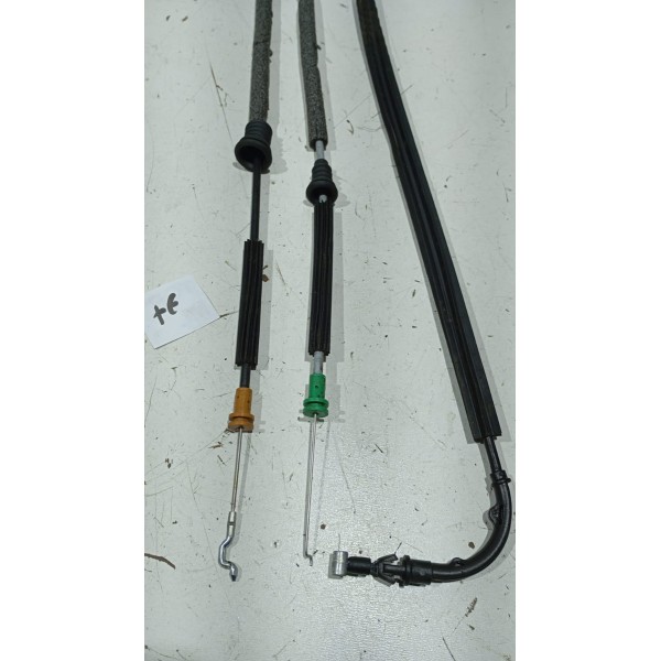 Jogo Cabo Maçaneta Fechadura Porta T.e Fiat Toro 16 A 23