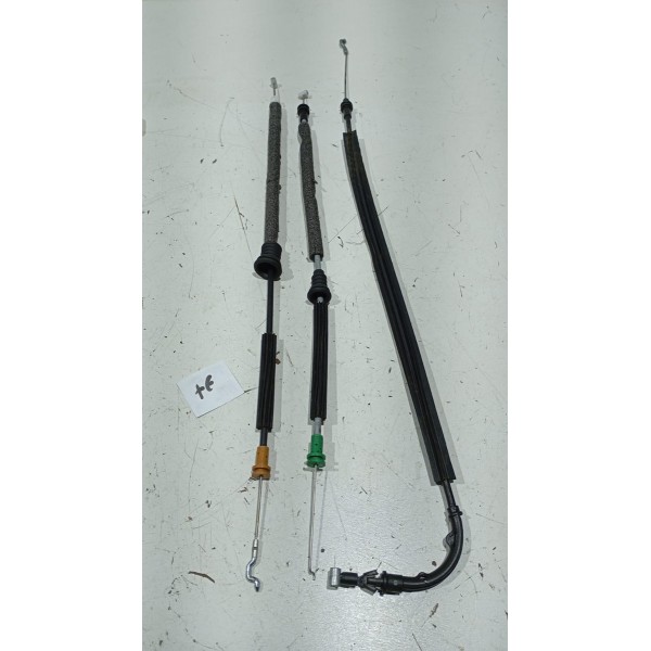 Jogo Cabo Maçaneta Fechadura Porta T.e Fiat Toro 16 A 23