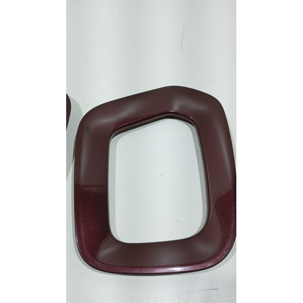 Par Acabamento Puxador De Porta Dianteira Fiat Toro 16 A 22
