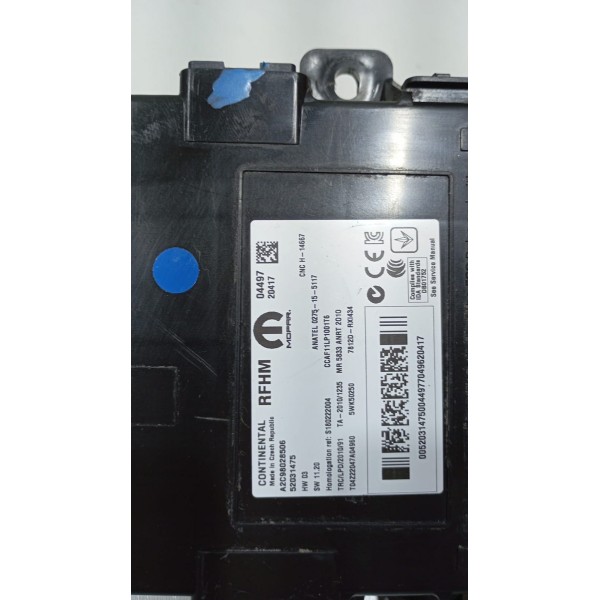 Modulo Sensor Pressão Pneus Fiat Toro 16 A 21